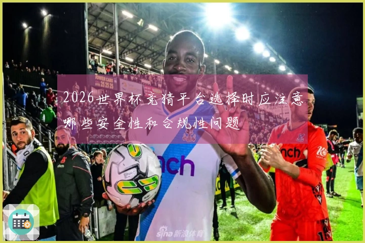 2026世界杯竞猜平台选择时应注意哪些安全性和合规性问题