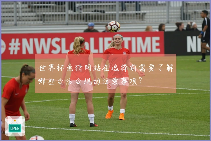 世界杯竞猜网站在选择前需要了解哪些合法合规的注意事项？