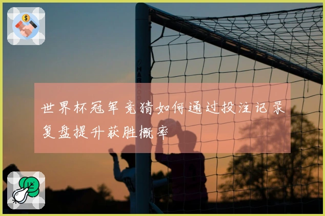 世界杯冠军竞猜如何通过投注记录复盘提升获胜概率